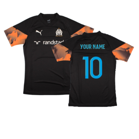 2023-2024 Marseille Training Jersey (Black) (Your Name)