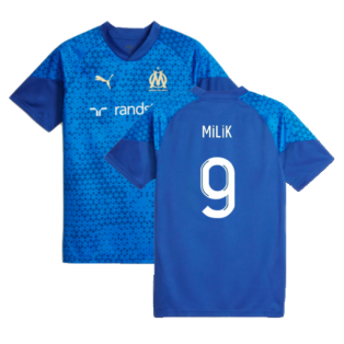 2023-2024 Marseille Training Jersey (Blue) (Milik 9)