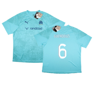 2023-2024 Marseille Training Jersey (Hero Blue) (Guendouzi 6)
