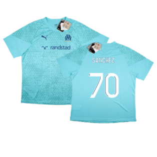 2023-2024 Marseille Training Jersey (Hero Blue) (Sanchez 70)