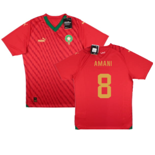 2023-2024 Morocco WWC Home Shirt (Amani 8)