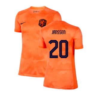 2023-2024 Netherlands WWC Home Shirt (Ladies) (Janssen 20)