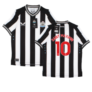 2023-2024 Newcastle Authentic Pro Home Shirt (Saint Maximin 10)