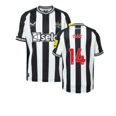2023-2024 Newcastle Home Shirt (Kids) (Isak 14)