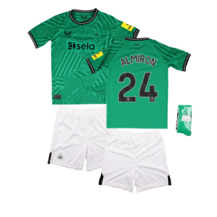 2023-2024 Newcastle United Away Mini Kit (Almiron 24)
