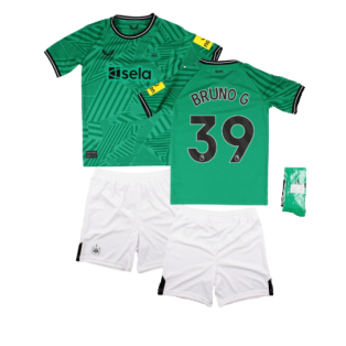 2023-2024 Newcastle United Away Mini Kit (Bruno G 39)