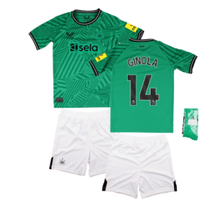 2023-2024 Newcastle United Away Mini Kit (Ginola 14)