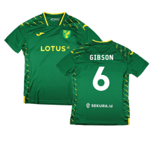 2023-2024 Norwich City Away Shirt (Gibson 6)