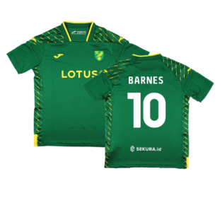 2023-2024 Norwich City Away Shirt (Kids) (Barnes 10)