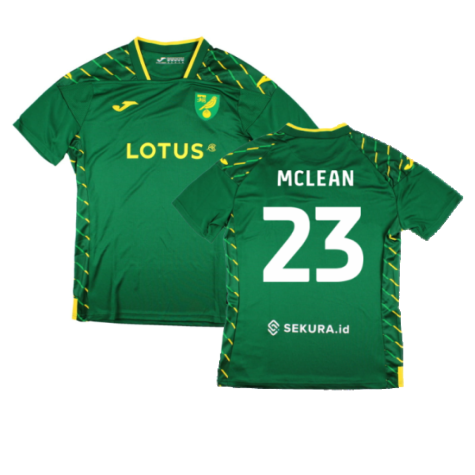 2023-2024 Norwich City Away Shirt (McLean 23)