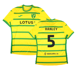 2023-2024 Norwich City Home Shirt (Hanley 5)
