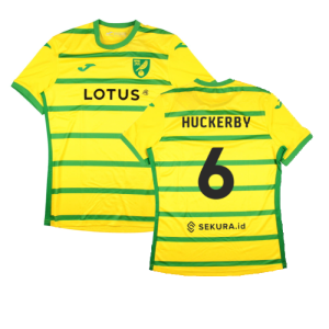 2023-2024 Norwich City Home Shirt (Huckerby 6)