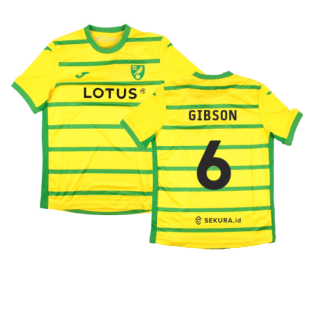2023-2024 Norwich City Home Shirt (Kids) (Gibson 6)