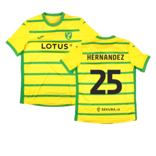 2023-2024 Norwich City Home Shirt (Kids) (Hernandez 25)