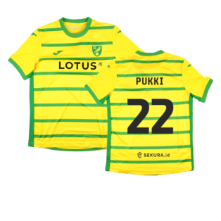 2023-2024 Norwich City Home Shirt (Kids) (Pukki 22)