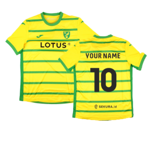 2023-2024 Norwich City Home Shirt (Kids) (Your Name)