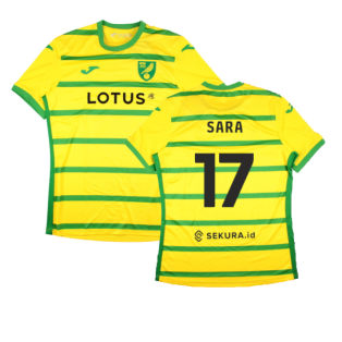 2023-2024 Norwich City Home Shirt (Sara 17)