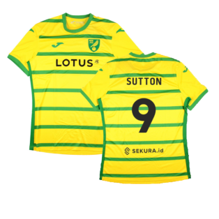 2023-2024 Norwich City Home Shirt (Sutton 9)