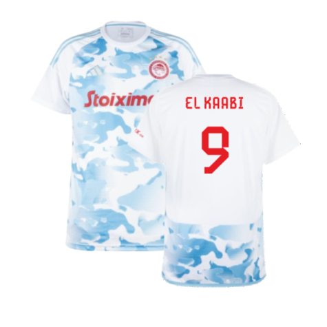 2023-2024 Olympiakos Away Shirt (El Kaabi 9)