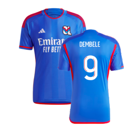 2023-2024 Olympique Lyon Away Shirt (Dembele 9)