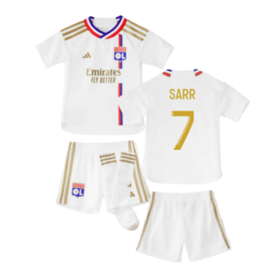 2023-2024 Olympique Lyon Home Mini Kit (Sarr 7)