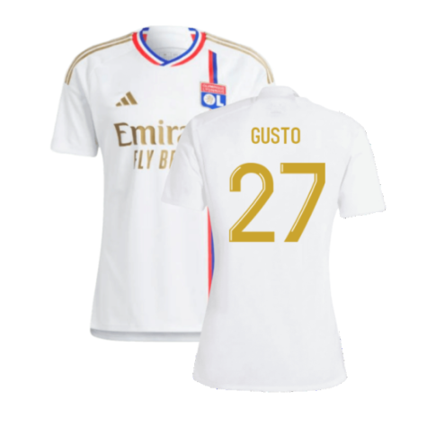2023-2024 Olympique Lyon Home Shirt (Gusto 27)