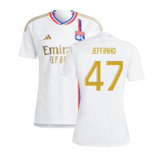2023-2024 Olympique Lyon Home Shirt (Jeffinho 47)