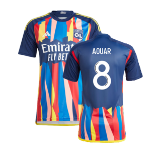 2023-2024 Olympique Lyon Third Shirt (Aouar 8)