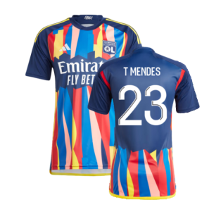 2023-2024 Olympique Lyon Third Shirt (T Mendes 23)