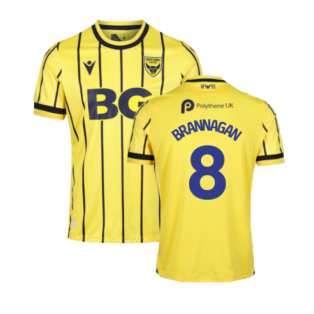 2023-2024 Oxford United Home Shirt (Brannagan 8)