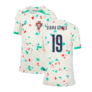 2023-2024 Portugal Away Shirt (Kids) (Diana Gomes 19)