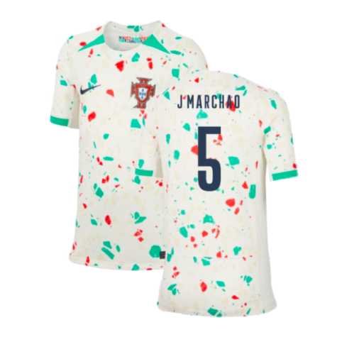 2023-2024 Portugal Away Shirt (Kids) (J Marchao 5)