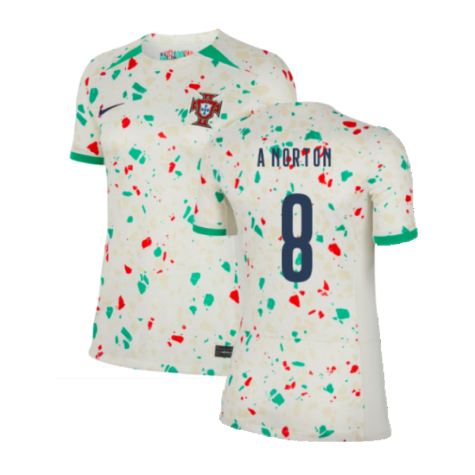 2023-2024 Portugal Away Shirt (Ladies) (A Norton 8)