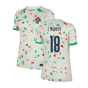 2023-2024 Portugal Away Shirt (Ladies) (C Mendes 18)