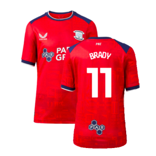 2023-2024 Preston North End Away Shirt (Kids) (Brady 11)