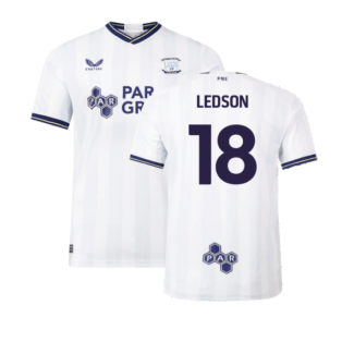 2023-2024 Preston North End Home Shirt (Kids) (Ledson 18)