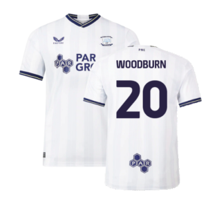 2023-2024 Preston North End Home Shirt (Woodburn 20)