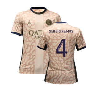 2023-2024 PSG 4th Shirt (Sergio Ramos 4)