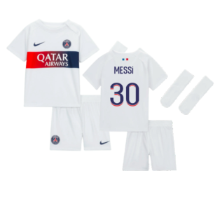 2023-2024 PSG Away Baby Kit (Messi 30)