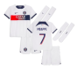 2023-2024 PSG Away Little Boys Mini Kit (Mbappe 7)