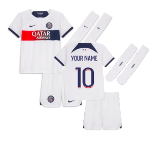 2023-2024 PSG Away Little Boys Mini Kit