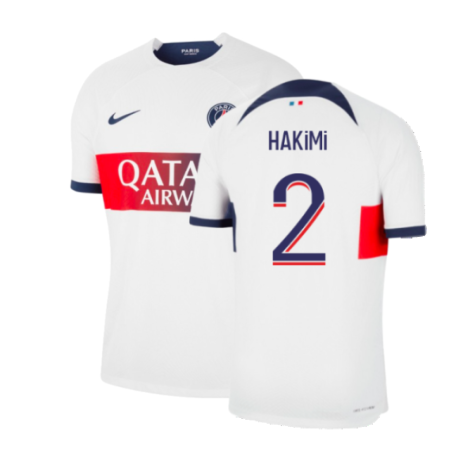 2023-2024 PSG Away Shirt (Hakimi 2)