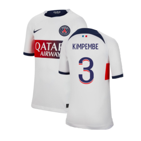 2023-2024 PSG Away Shirt (Kids) (Kimpembe 3)