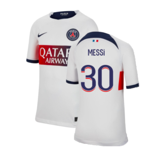 2023-2024 PSG Away Shirt (Kids) (Messi 30)