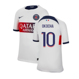 2023-2024 PSG Away Shirt (Kids) (Okocha 10)