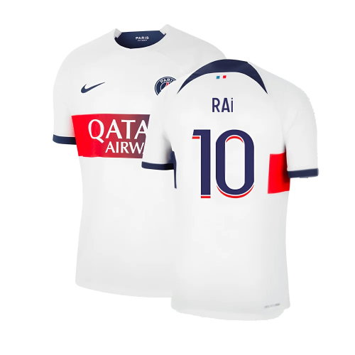 2023-2024 PSG Away Shirt (Rai 10) 2023-2024 PSG Away Shirt (Rai 10)