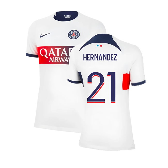 2023-2024 PSG Away Shirt (Womens) (Hernandez 21)