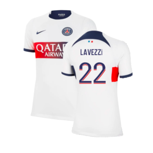 2023-2024 PSG Away Shirt (Womens) (Lavezzi 22)