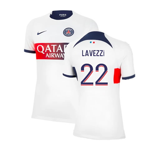 2023-2024 PSG Away Shirt (Womens) (Lavezzi 22)