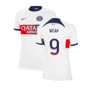 2023-2024 PSG Away Shirt (Womens) (Weah 9)
